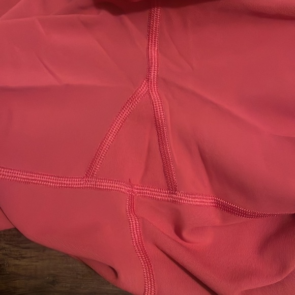 Lululemon Align High Rise Crop Leggings Coral Size 12 - Picture 4 of 5